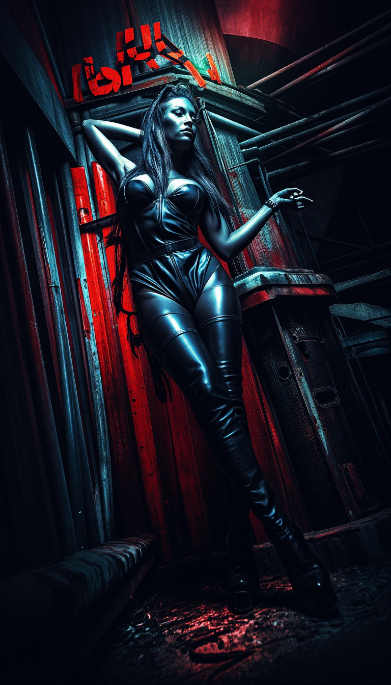 Enigmatic Female Warrior