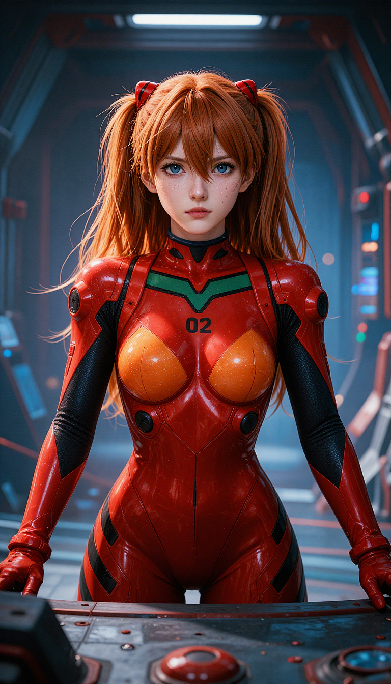 Menerbangkan EVA-02 Kokpit