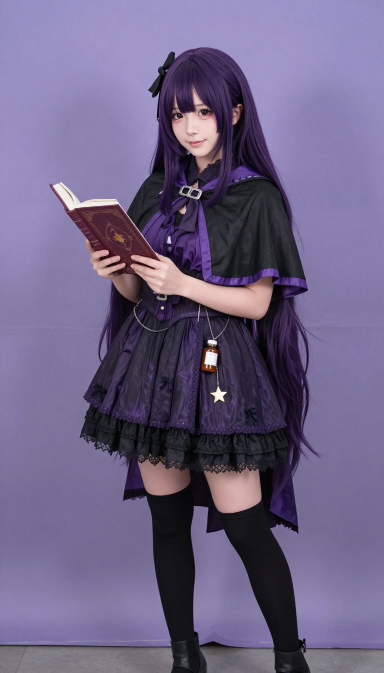 女巫Cosplay姿势