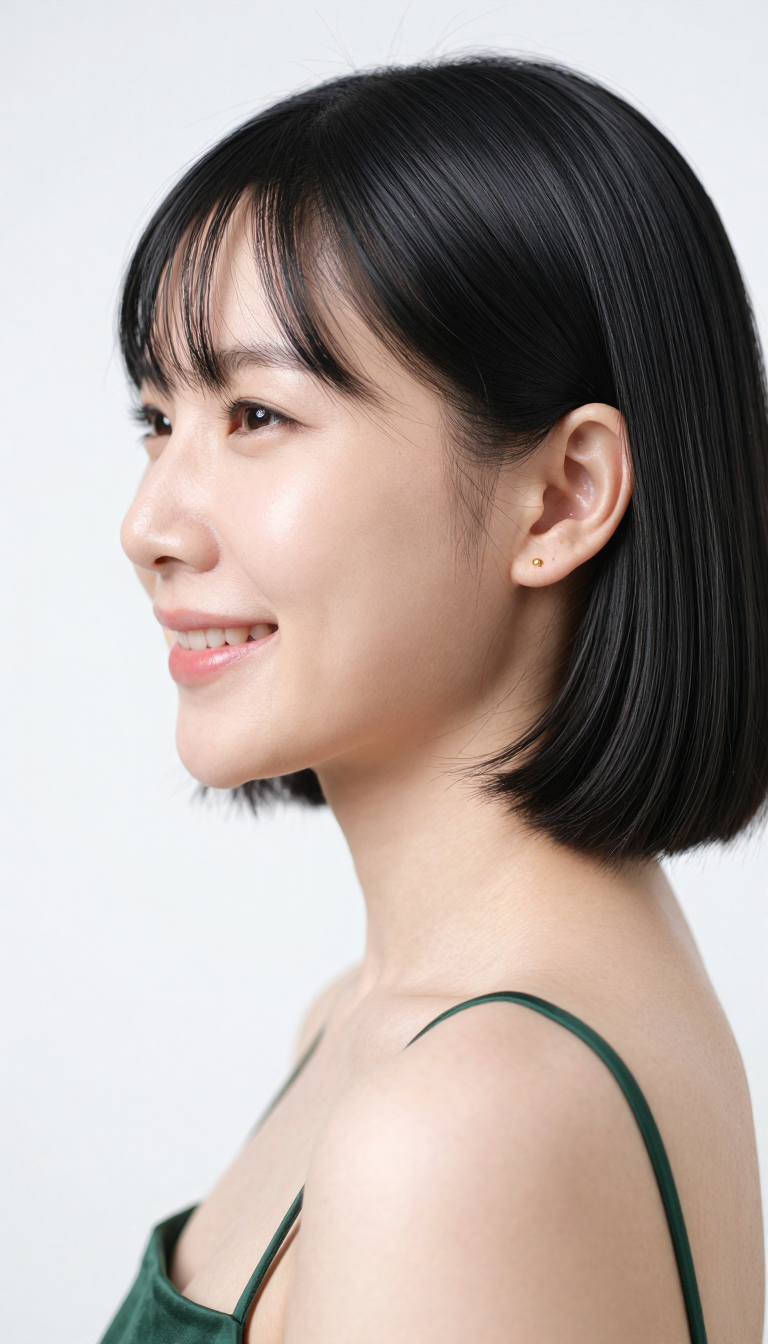 Potret Profil Samping